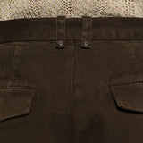 Pantaloni con cintura Gully in marrone Entire Studios - unisex 