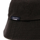 Cappello bucket con applicazione in nero Comme des garcons homme - uomo 