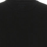 Maglione girocollo con logo e toppa in nero Kenzo - uomo 