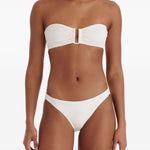 Slip bikini Fripon in bianco 