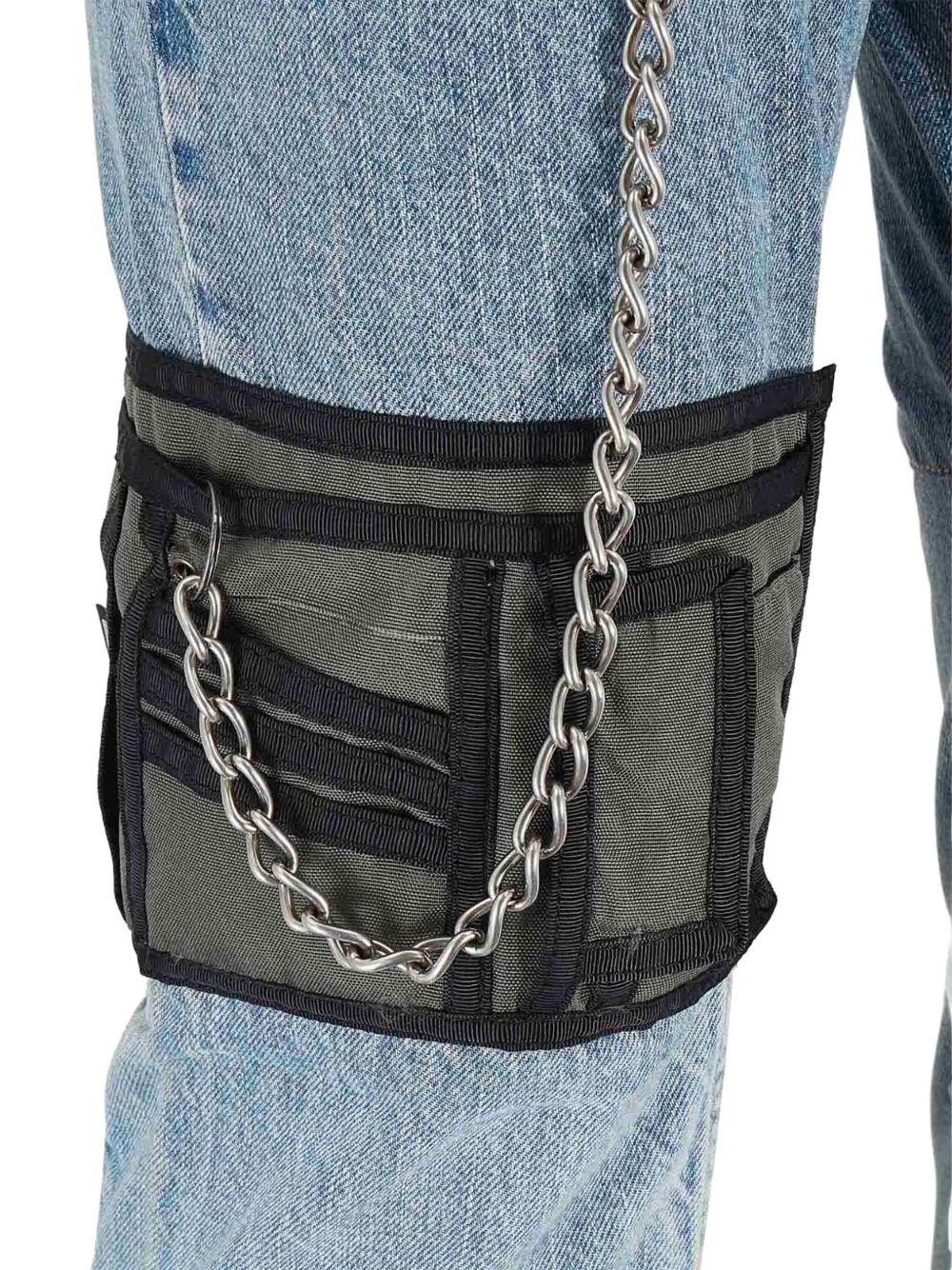 Jeans con design patchwork in blu Martine rose - uomo 
