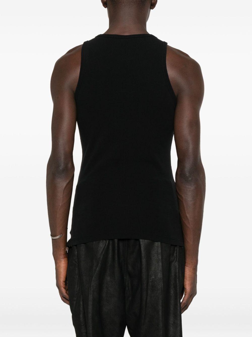 Canotta con ricamo in nero 44 label group - uomo 