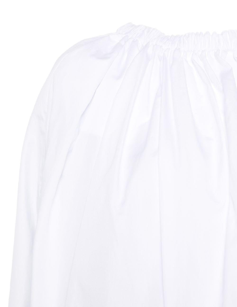 Camicia asimmetrica in bianco Comme Des Garçons - donna 