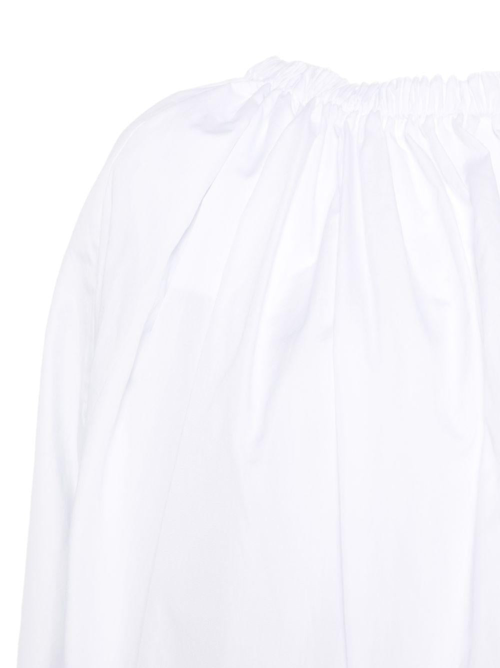 Camicia asimmetrica in bianco Comme Des Garçons - donna 