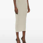 Gonna semi trasparente in verde Wardrobe.Nyc - donna 