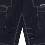 Jeans cargo con cuciture a contrasto in blu Carrer - uomo 