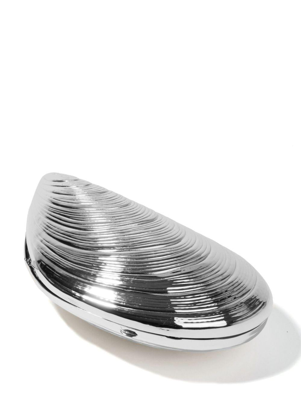 Clutch a conchiglia in argento Simkhai - donna 