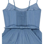 Abito midi plissettato in blu Zimmermann - donna 