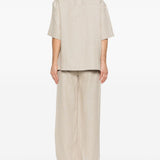 Camicia a maniche corte dao in beige Sefr - uomo 