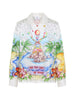 Camicia a maniche lunghe con stampa multicolor Casablanca - uomo
