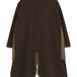 Cappotto con design a pannelli in verde Comme des garcons homme - uomo 