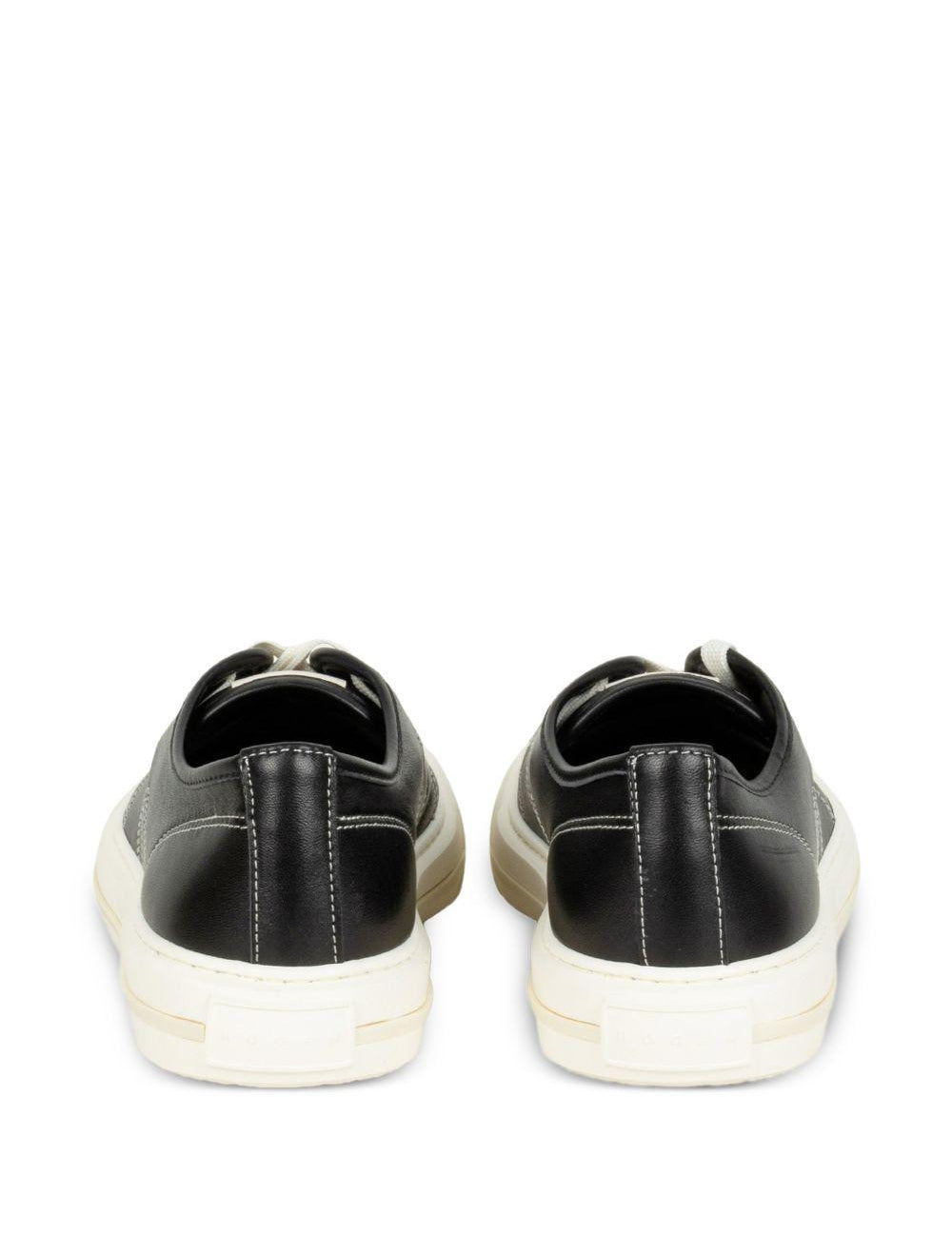 Sneakers Rebel con cuciture a contrasto in nero Hogan - uomo 