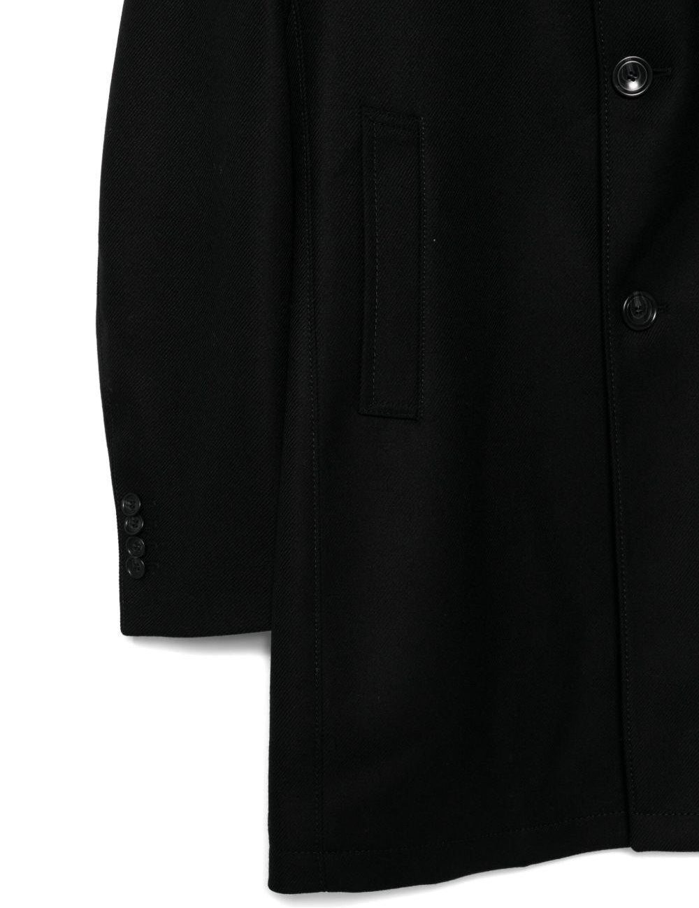 Cappotto con bottoni in nero Tagliatore - uomo 