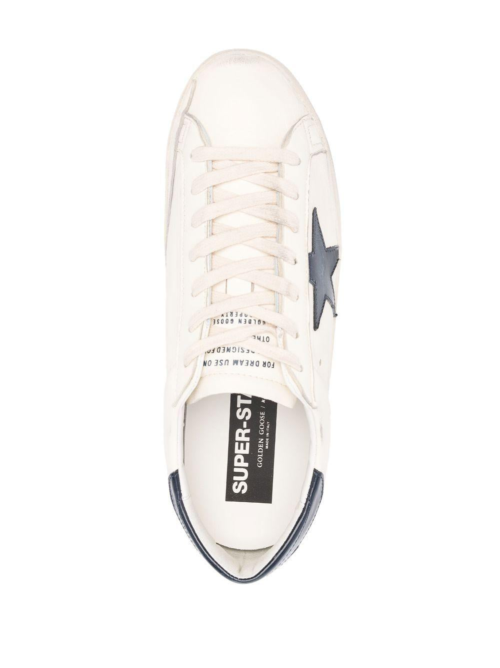 Sneakers super star in bianco Golden goose - uomo 