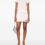 T-shirt a maniche corte in rosa Casablanca - donna 
