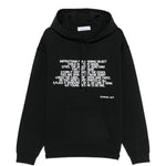 Felpa con stampa slogan in nero Oamc peacemaker - uomo 