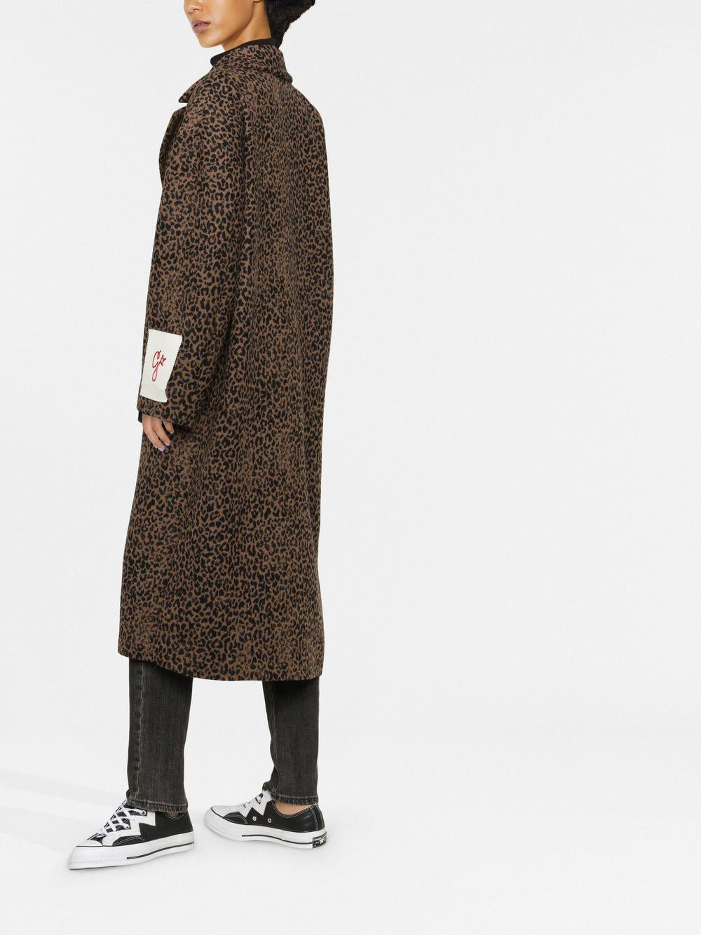 Cappotto oversize in nero e marrone GOLDEN GOOSE - donna 