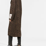Cappotto oversize in nero e marrone GOLDEN GOOSE - donna 