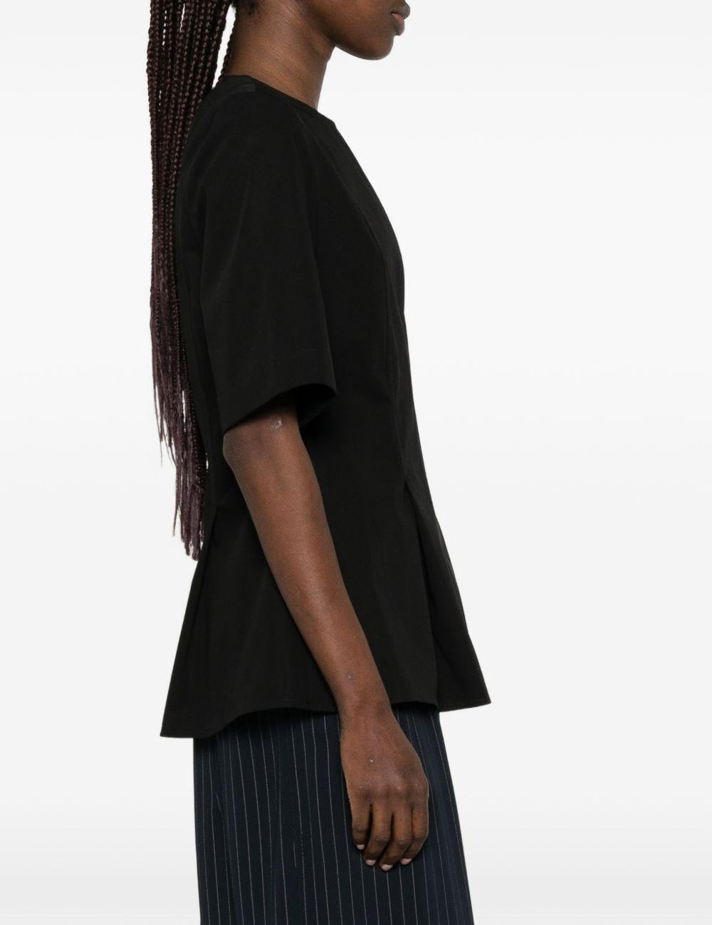 Top in cotone in neroToteme - donna 