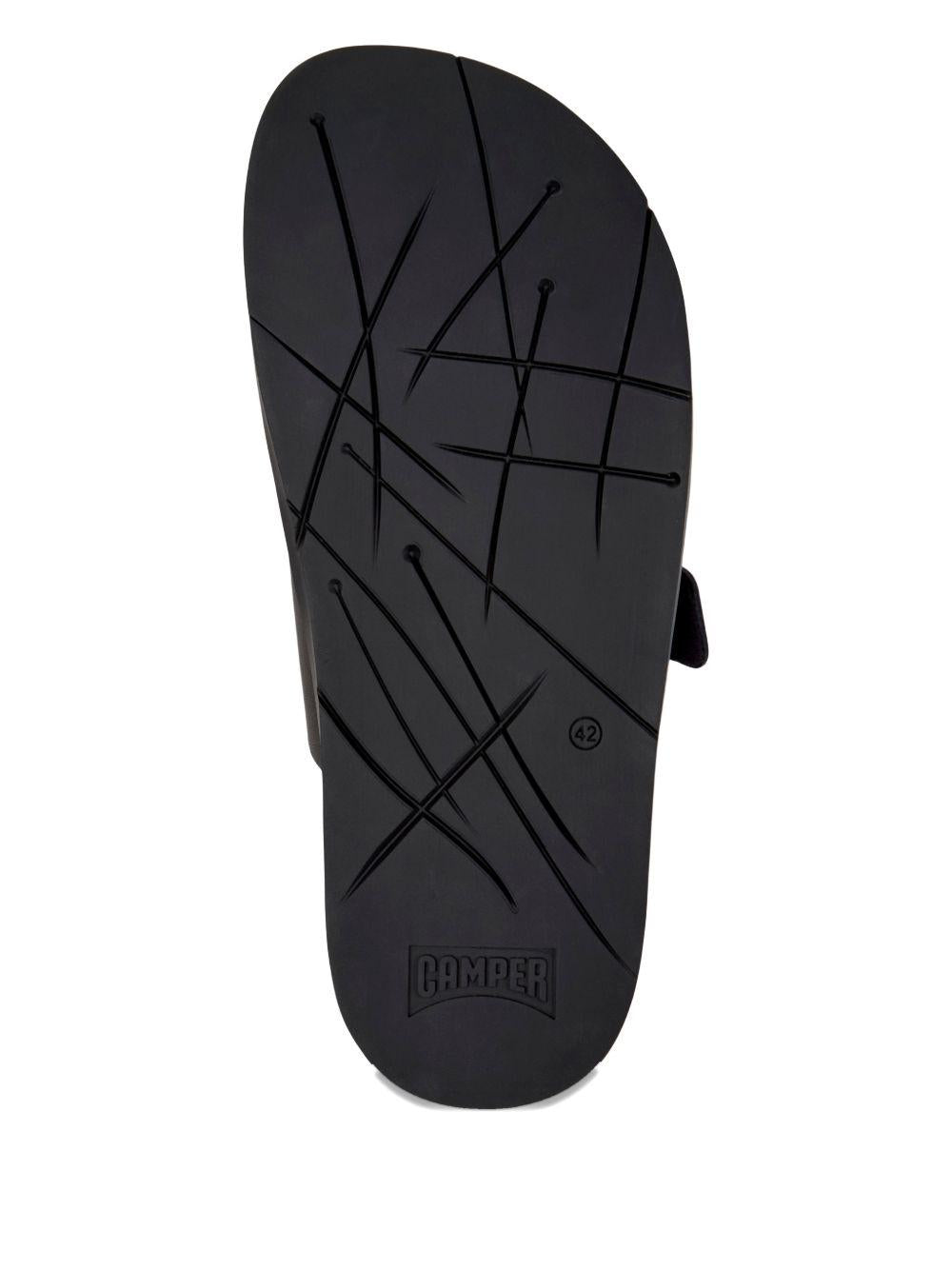 Sandali con fibbia in nero Camper - uomo 