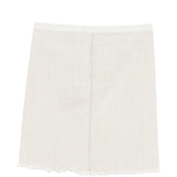 Gonna con spacchi sfilacciati in grigio Rick owens drkshdw - donna 
