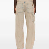 Jeans con tasche in beige Amiri - uomo 