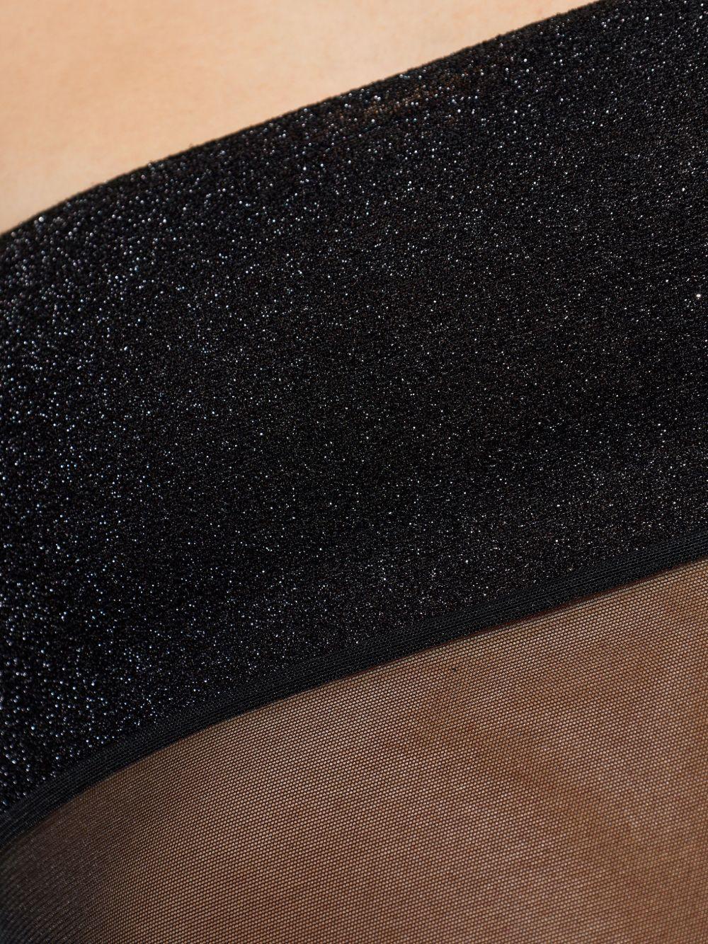 Abito lungo senza spalline con inserti in nero Oséree - donna 