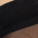 Abito lungo senza spalline con inserti in nero Oséree - donna 