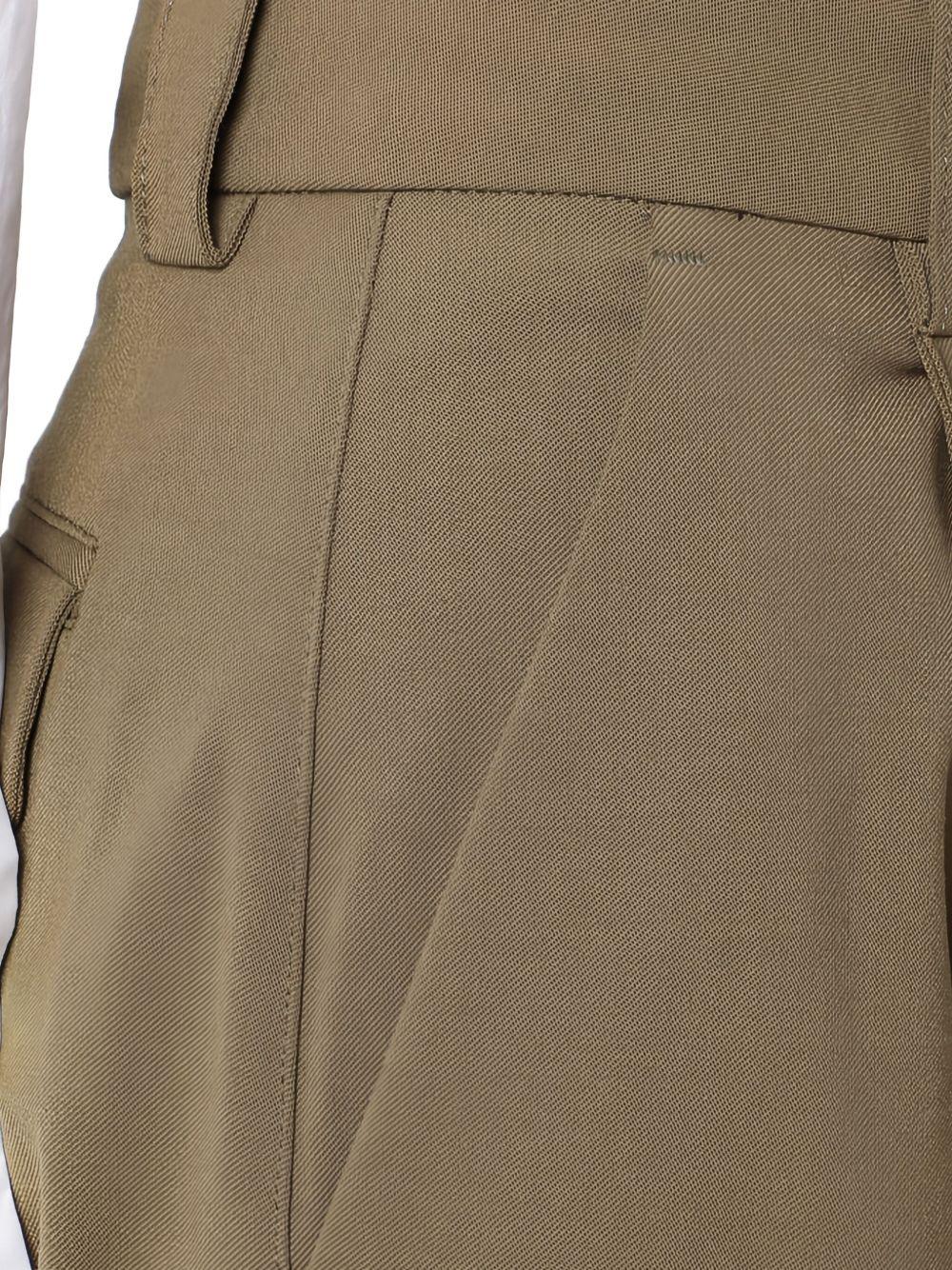 Pantaloni con pinces in marrone THELATEST - donna 