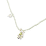 Collana con ciondolo a forma di fiore e orso in argento Yvmin - donna 