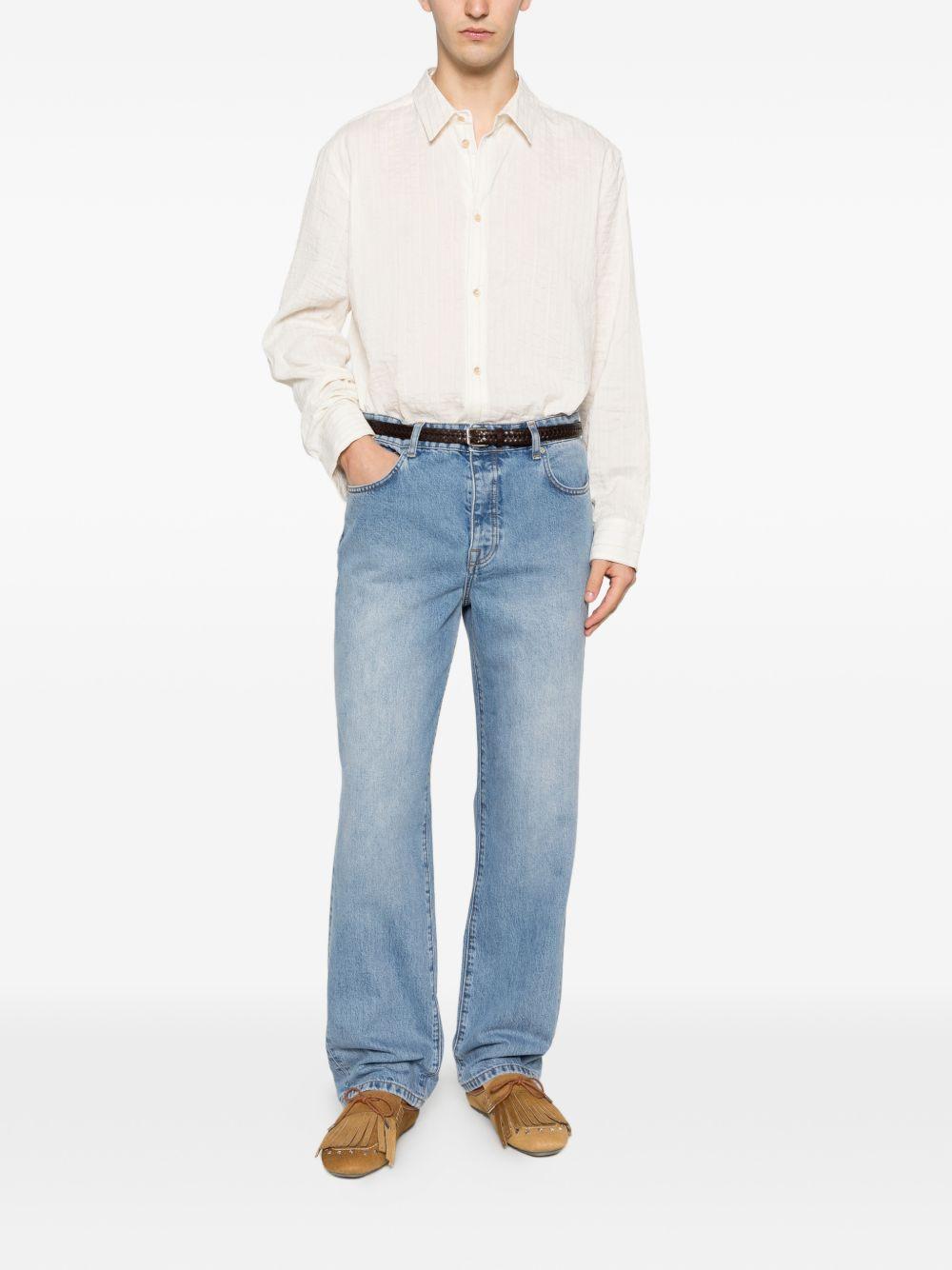 Jeans a gamba dritta in blu Simkhai - donna 
