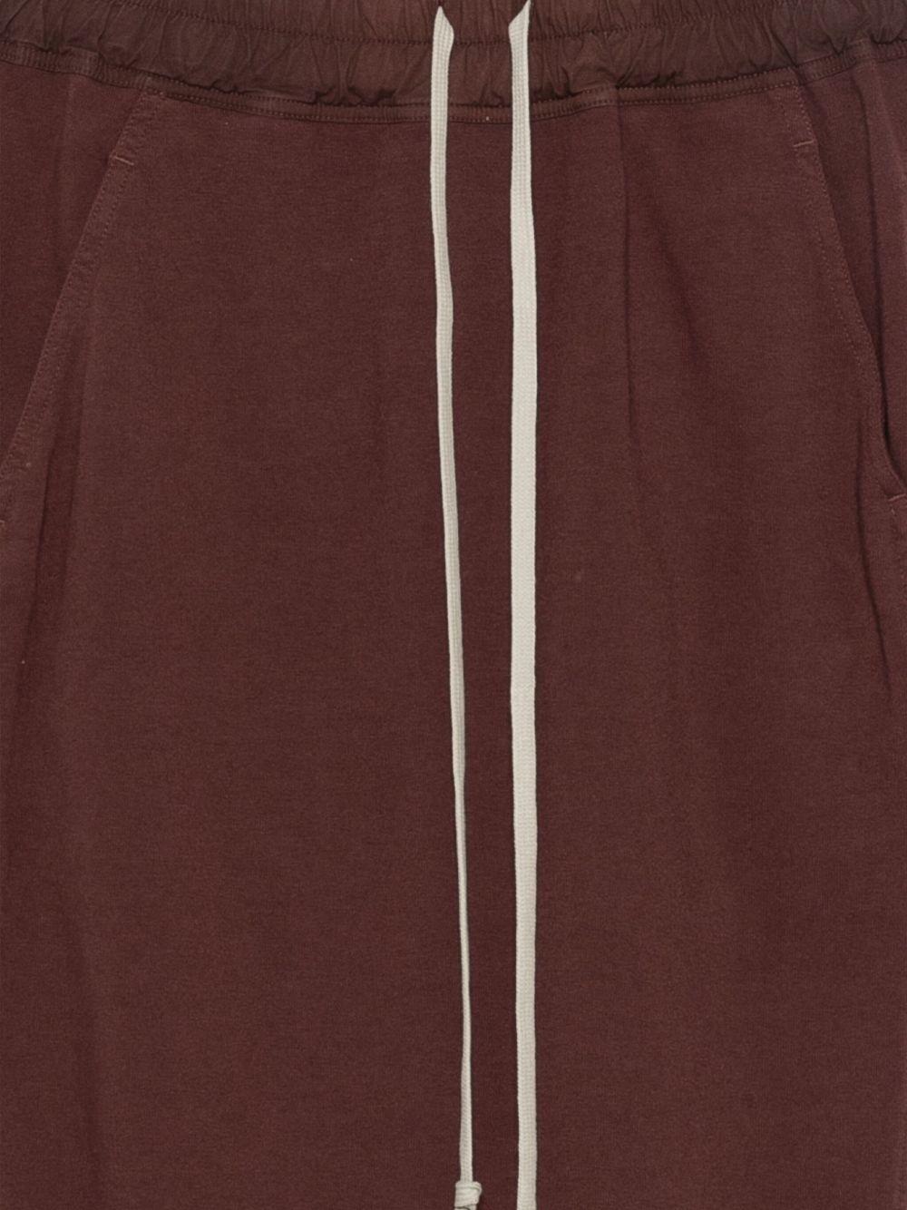 Gonna a matita con coulisse in marrone Rick owens drkshdw - donna 