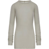 T-shirt a maniche lunghe in grigio Rick owens - donna 
