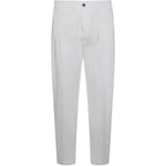 Pantaloni plissé in bianco Eleventy - uomo 