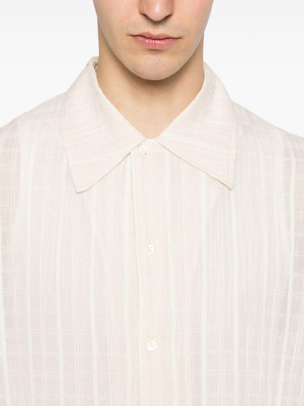Camicia a maniche lunghe in bianco Sefr - uomo 