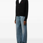 Cardigan Ami De Coeur in nero Ami paris - uomo 