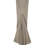 Gonna denim Al Pilar in grigio - donna 