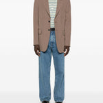 Jeans Third Cut con cinque tasche in blu Our legacy - uomo 