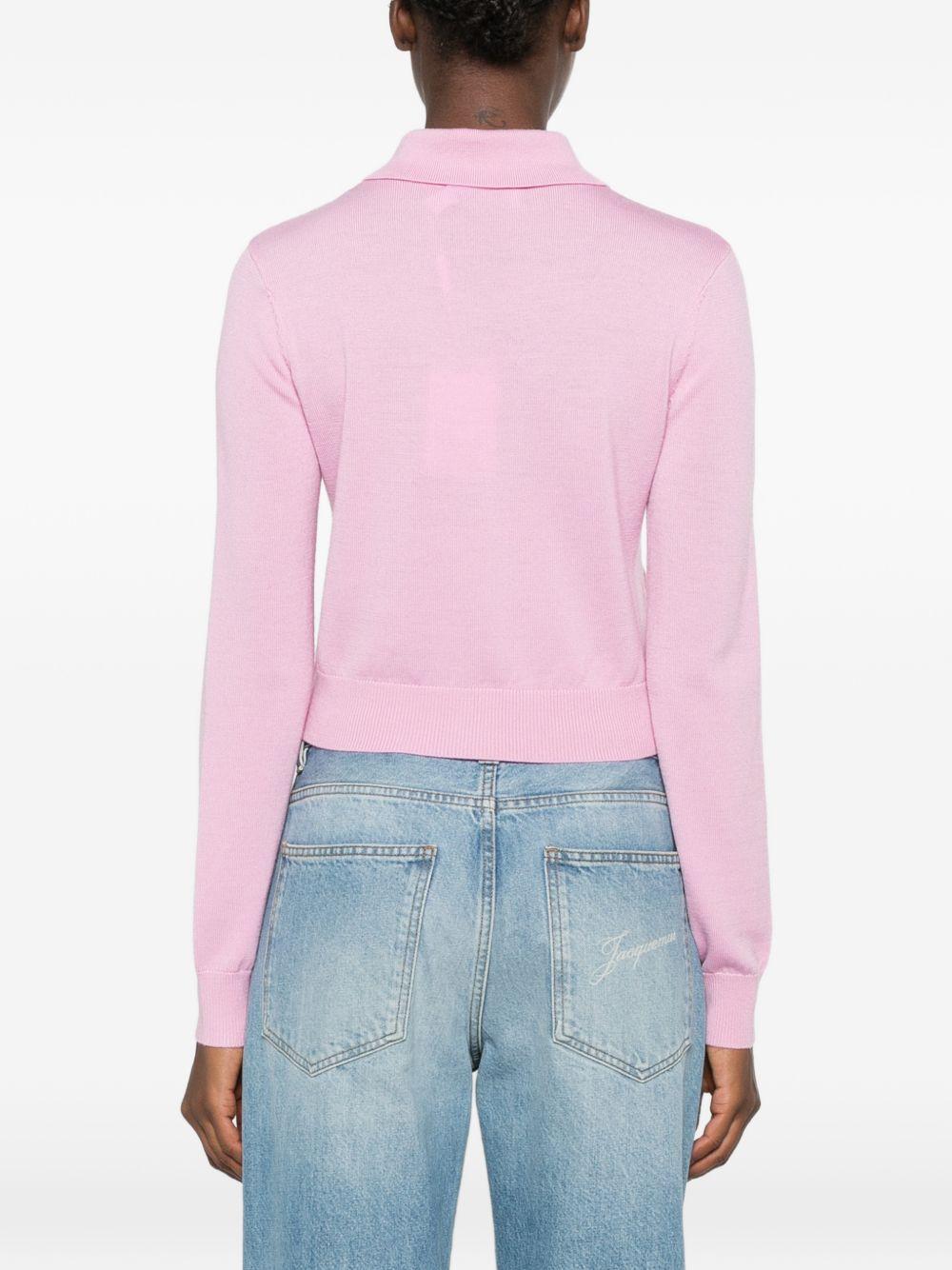 Cardigan con ricami floreali 