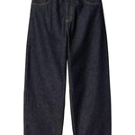 jeans brandon in blu scuro carhartt wip - uomo 