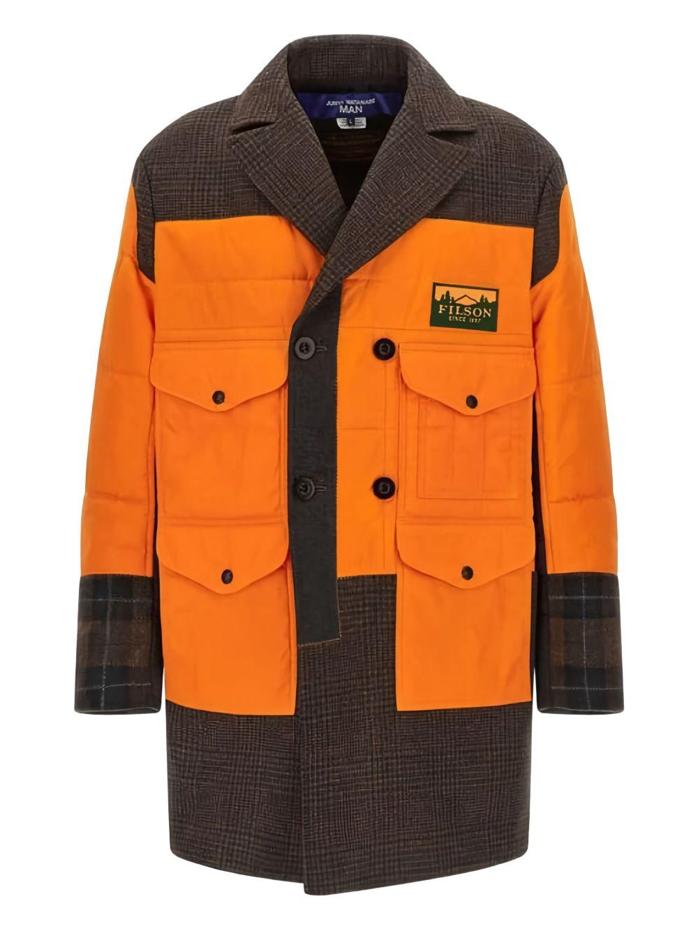 Cappotto patchwork filson multicolore  Junya Watanabe - uomo 
