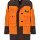 Cappotto patchwork filson multicolore  Junya Watanabe - uomo 