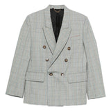 Blazer doppiopetto in grigio Victoria beckham - donna 