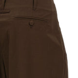Pantaloni Diana con risvolto in marrone Darkpark - donna 