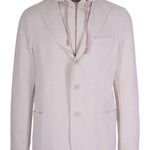 Giacca con cappuccio in beige Eleventy - uomo 