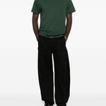T-shirt girocollo in verde Entire studios - unisex 