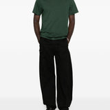 T-shirt girocollo in verde Entire studios - unisex 