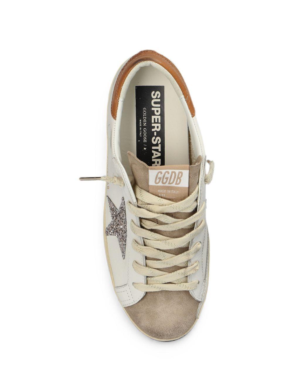 Sneakers super star in bianco Golden goose - uomo 