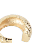 Bracciale cuff martellato in oro Self-portrait - donna 