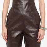 Pantaloni Dirt Bolan in marrone Rick Owens - donna 